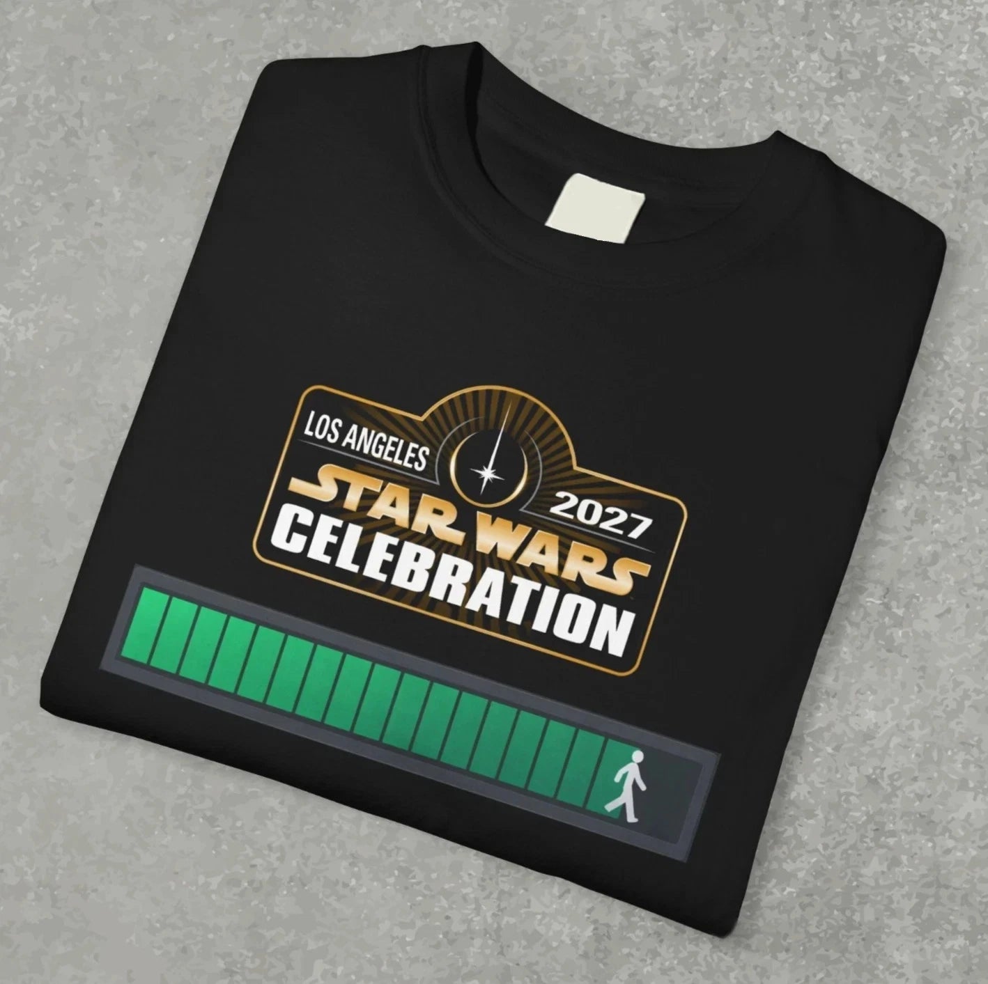 Funny 2027 Star Wars Celebration Shirt, star wars celebration 2027 walking man