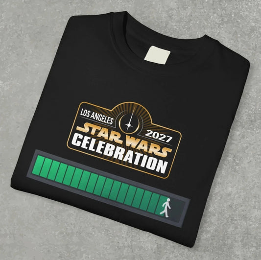 Funny 2027 Star Wars Celebration Shirt, star wars celebration 2027 walking man